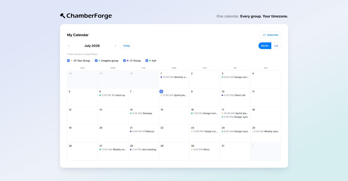 Every Meeting You Belong To, on One Calendar